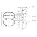 FEBI BILSTEIN 101268 Luftfederbalg für MERCEDES-BENZ