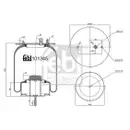 FEBI BILSTEIN 101345 Luftfederbalg