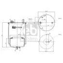 FEBI BILSTEIN 101358 Luftfederbalg