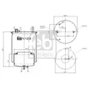 FEBI BILSTEIN 101358 Luftfederbalg