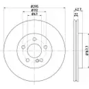 TEXTAR 92286903 Bremsscheiben 2 Stück hinten für MERCEDES-BENZ