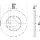 TEXTAR 92287003 Bremsscheiben 2 Stück vorne für VW