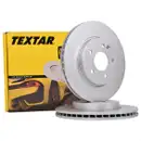 TEXTAR 92287705 Bremsscheiben 2 Stück vorne für MERCEDES-BENZ