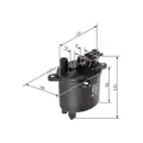 BOSCH F 026 402 846 Kraftstofffilter N2846