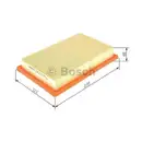 BOSCH F 026 400 503 Luftfilter S0503
