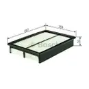 BOSCH F 026 400 481 Luftfilter S 0481