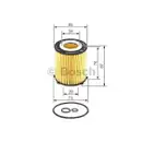 Ölfilter Bosch F 026 407 166 für Mercedes Benz für Mercedes Benz für Nissan