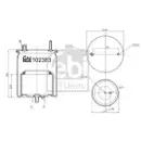 FEBI BILSTEIN 102383 Luftfederbalg für VOLVO