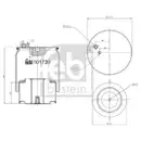 FEBI BILSTEIN 101739 Luftfederbalg