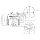 FEBI BILSTEIN 102510 Luftfederbalg für MERCEDES-BENZ