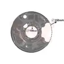 VAN WEZEL Spritzblech Bremsscheibe hi. re. 3032374