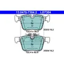 ATE 13.0470-7304.2 Ceramic Belagsatz