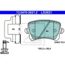 ATE 13.0470-2621.2 Ceramic Belagsatz