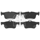 Febi Bremsscheiben Bremsbeläge Hinten für Ford Focus 4 HM HN