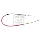 FEBI BILSTEIN 101808 Handbremsseil für RENAULT, NISSAN