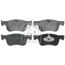 FEBI BILSTEIN 16957 Bremsbelagsatz für TOYOTA, CITROËN, PEUGEOT, OPEL