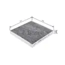 BOSCH 1 987 435 544 Filter, Innenraumluft R5544
