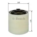 Luftfilter Bosch F 026 400 391 für Audi für Seat für Skoda für VW