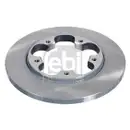 FEBI BILSTEIN 105712 Bremsscheiben 2 Stück hinten für FORD
