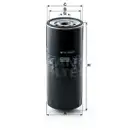 Ölfilter Mann-filter W 11 102/37 für Scania für Jcb