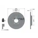 TEXTAR 92296303 Bremsscheiben 2 Stück hinten für HYUNDAI