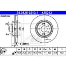 ATE 24.0125-0213.1 Bremsscheiben 2 Stück vorne für HYUNDAI