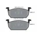 Bremsbelagsatz Scheibenbremse Textar 2263101 Q+ für Audi für Seat für Skoda