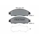 TEXTAR 2243901 PKW SBB für NISSAN, RENAULT