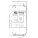 FEBI BILSTEIN 106768 Luftfederbalg