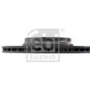 FEBI BILSTEIN 106606 Bremsscheiben 2 Stück hinten für MERCEDES-BENZ