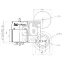 FEBI BILSTEIN 107305 Luftfederbalg
