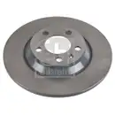 FEBI BILSTEIN 107508 Bremsscheiben 2 Stück hinten für AUDI