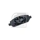 FEBI BILSTEIN 16974 Bremsbelagsatz für OPEL