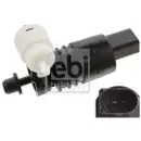 Waschwasserpumpe Scheibenreinigung Febi Bilstein 105954 für Opel für Vauxhall