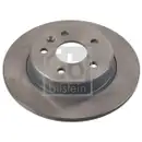 FEBI BILSTEIN 106490 Bremsscheiben 2 Stück hinten für OPEL