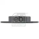 FEBI BILSTEIN 106490 Bremsscheiben 2 Stück hinten für OPEL