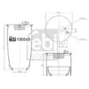 FEBI BILSTEIN 106549 Luftfederbalg