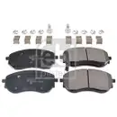 Bremsbelagsatz Scheibenbremse Febi Bilstein 116229 für Mercedes Benz für Nissan