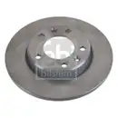 FEBI BILSTEIN Bremsscheiben 2 Stück hinten z. Bsp. für PEUGEOT