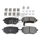 FEBI BILSTEIN 16981 Bremsbelagsatz für RENAULT, MERCEDES-BENZ, NISSAN