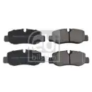 FEBI BILSTEIN 16977 Bremsbelagsatz für MERCEDES-BENZ