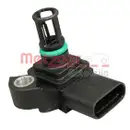Sensor Ladelufttemperatur Metzger 0906366 für Opel