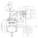 FEBI BILSTEIN 109316 Luftfederbalg