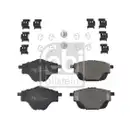 Febi Bremsscheiben Bremsbeläge Vorne Hinten für Peugeot 3008