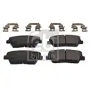 Bremsbelagsatz Scheibenbremse Febi Bilstein 116284 für Hyundai für Kia