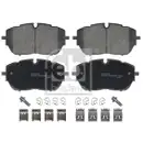 FEBI BILSTEIN 116342 Bremsbelagsatz für PEUGEOT, CITROËN, OPEL, DS
