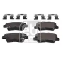 Bremsbelagsatz Scheibenbremse Febi Bilstein 116289 für Hyundai für Kia