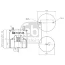 FEBI BILSTEIN 109188 Luftfederbalg für RENAULT