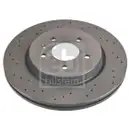FEBI BILSTEIN 108196 Bremsscheiben 2 Stück hinten für OPEL