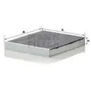 Filter Innenraumluft Mann-filter CUK 29 010 für Volvo